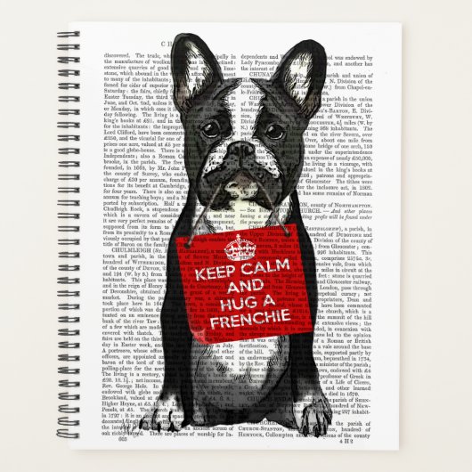 Hug a Frenchie Planner (Voorkant)