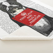 Hug a Frenchie Sherpa Deken (3/4)