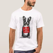 Hug a Frenchie T-shirt (Voorkant)
