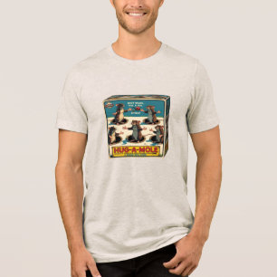 Hug-A-Mole (Fictief) Tri-Blend Shirt