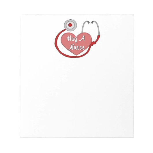 Hug A Nurse Notitieblok (Voorkant)