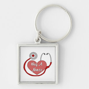 Hug A Nurse Sleutelhanger