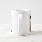 Hug a Pug Grote Koffiekop (Achterkant)