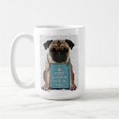 Hug a Pug Koffiemok (Links)