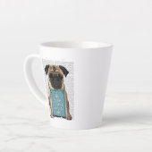 Hug a Pug Latte Mok (Linkerhoek)