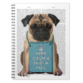 Hug a Pug Notitieboek (Voorkant)