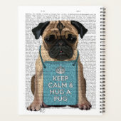 Hug a Pug Planner (Achterkant)