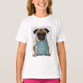 Hug a Pug T-shirt (Voorkant)