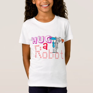 Hug-a-Robot Girl's T-shirt