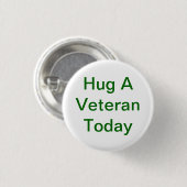 Hug A Veteran Button (Voorkant /achterkant)