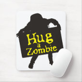 Hug a Zombie Mousepad Muismat (Met muis)