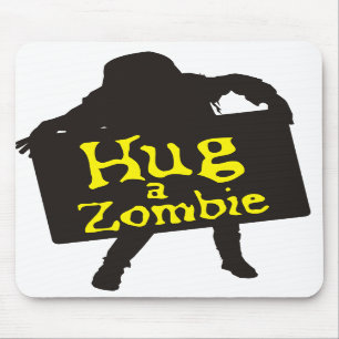 Hug a Zombie Mousepad Muismat