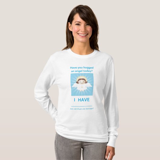 Hug an Angel T-shirt (Voorkant volledig)