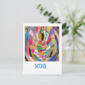 HUG - an artistic presentation Briefkaart (Staand voorkant)