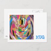 HUG - an artistic presentation Briefkaart (Voorkant / Achterkant)