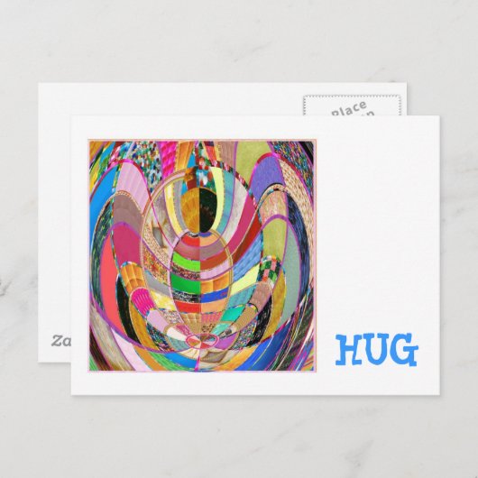 HUG - an artistic presentation Briefkaart (Voorkant / Achterkant)