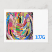 HUG - an artistic presentation Briefkaart (Voorkant)