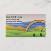 Hug Coupon-kaart Visitekaartje (Voorkant)