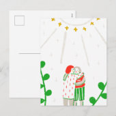 Hug Day Feestdagenkaart (Voorkant / Achterkant)