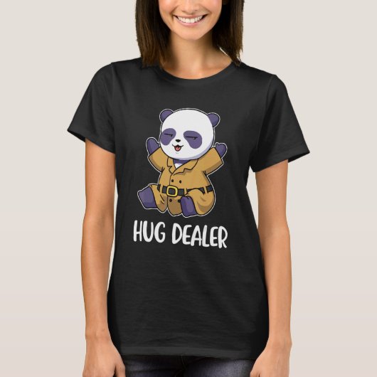 Hug Dealer Panda T-shirt (Voorkant)