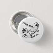 Hug, Don't Club Button (Voorkant /achterkant)