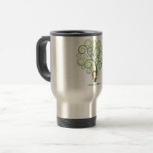 Hug een Boom met me Travel Mug Reisbeker (Voorkant links)
