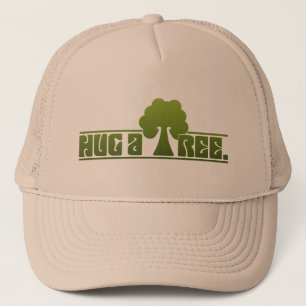 Hug een boom trucker pet