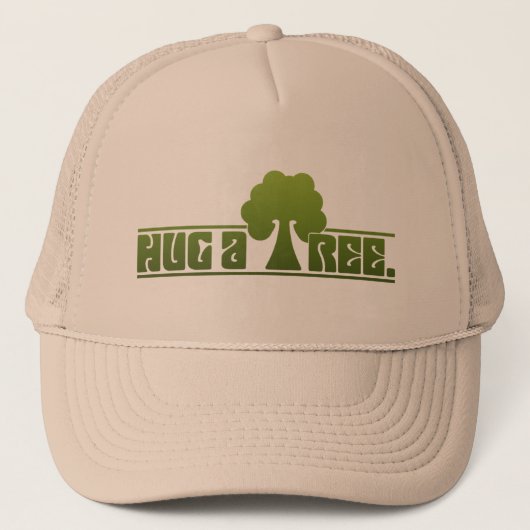 Hug een boom trucker pet (Voorkant)