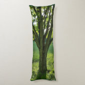 Hug een boomstam #1 lichaamskussen (Achterkant (Verticaal))