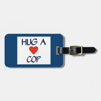 Hug een Cop Bagagelabel