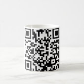 Hug een geek QR-code Koffiemok (Center)