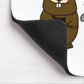 Hug een grondhoed muismat (Hoek)