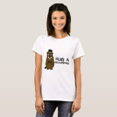 Hug een grondhoed t-shirt (Voorkant volledig)