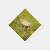 Hug een grondhoede vandaag luiers servet (Hoek)