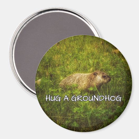 Hug een grondhoes magneet (Voorkant / Achterkant)