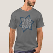 Hug een joodse dag t-shirt (Voorkant)