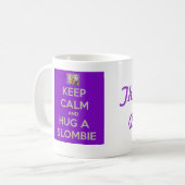 Hug een Slombie-mok Koffiemok (Voorkant links)