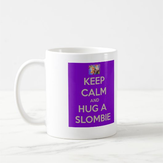 Hug een Slombie-mok Koffiemok (Links)