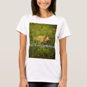 Hug een T-shirt van de grondhog (Voorkant)