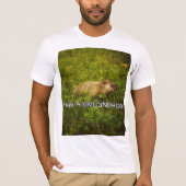 Hug een T-shirt van de grondhog (Voorkant)