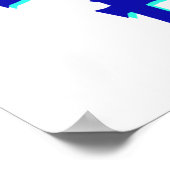 Hug een zwemmer vandaag poster (Hoek)