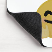 "Hug Emoji" gepersonaliseerd Muismat (Hoek)