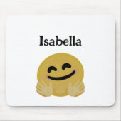 "Hug Emoji" gepersonaliseerd Muismat (Voorkant)