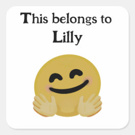 "Hug Emoji" gepersonaliseerde Stickers