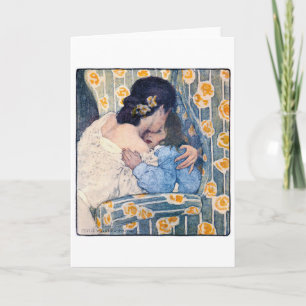 Hug en Kiss, Jessie Willcox Smith Kaart