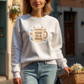 Hug in a Mug - Cute Coffee Cup Design T-shirt