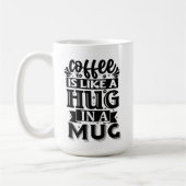 Hug in een Mok koffie Mok (Links)