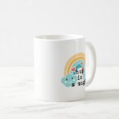 Hug in een Mok! Koffiemok (Voorkant rechts)