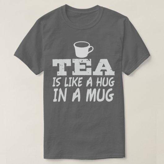 Hug in een Mok T-shirt (Design voorkant)