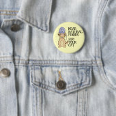 Hug je kat ronde button 5,7 cm (In situ)